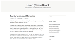 Desktop Screenshot of lorenknack.com