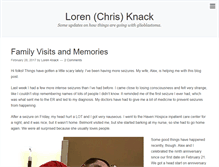 Tablet Screenshot of lorenknack.com